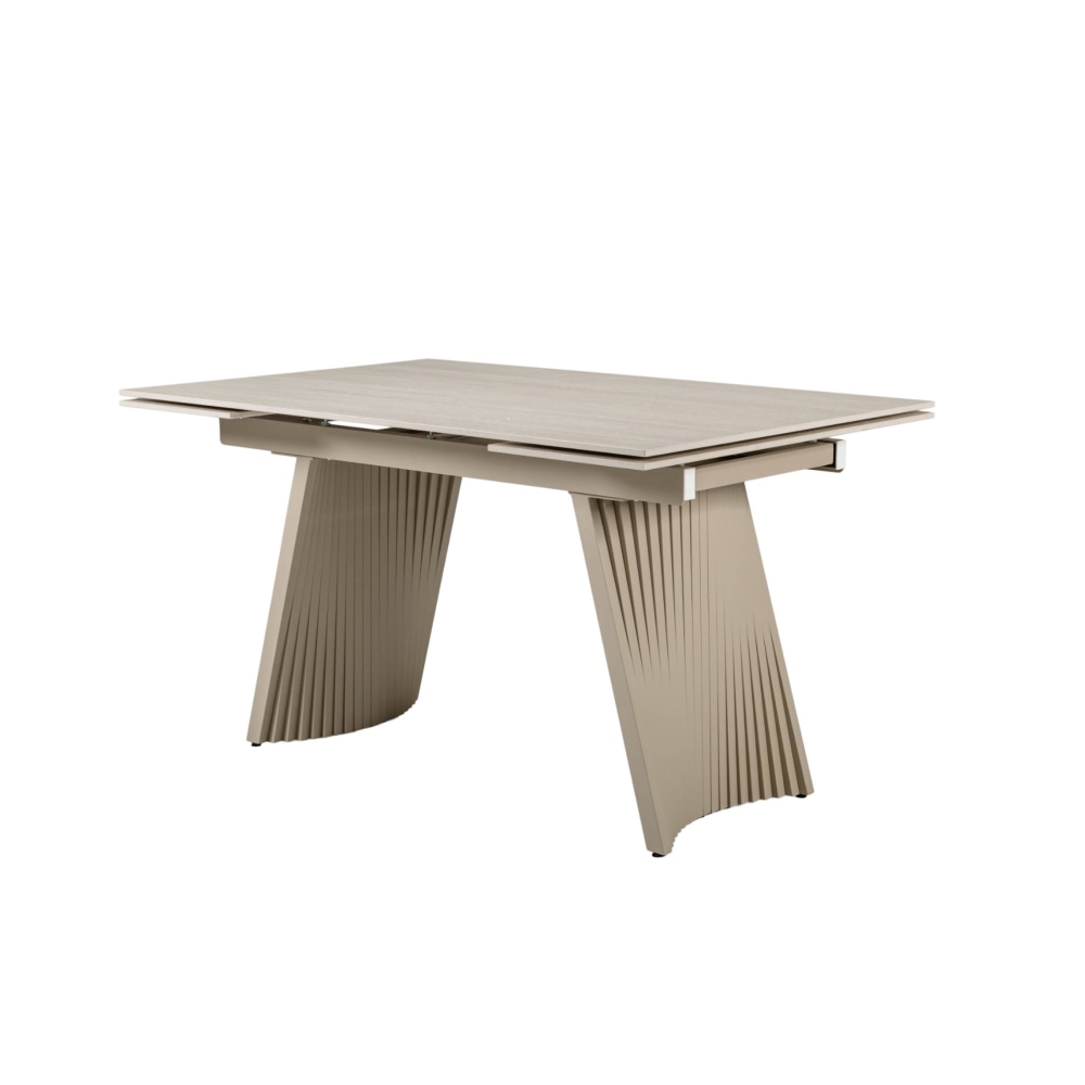 Керамический стол Олимпия TML-985 калакатта голд + черный 140-210x90x76 см